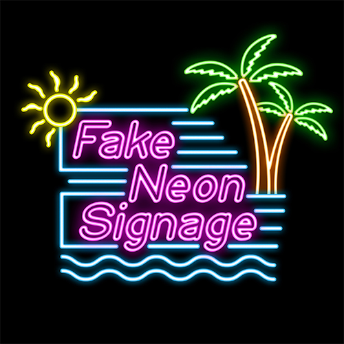 neon graphic