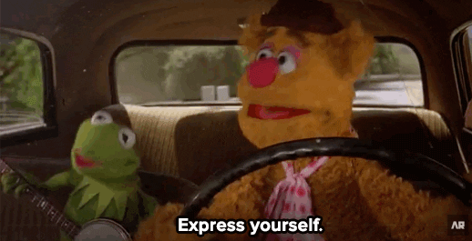 express yourself gif