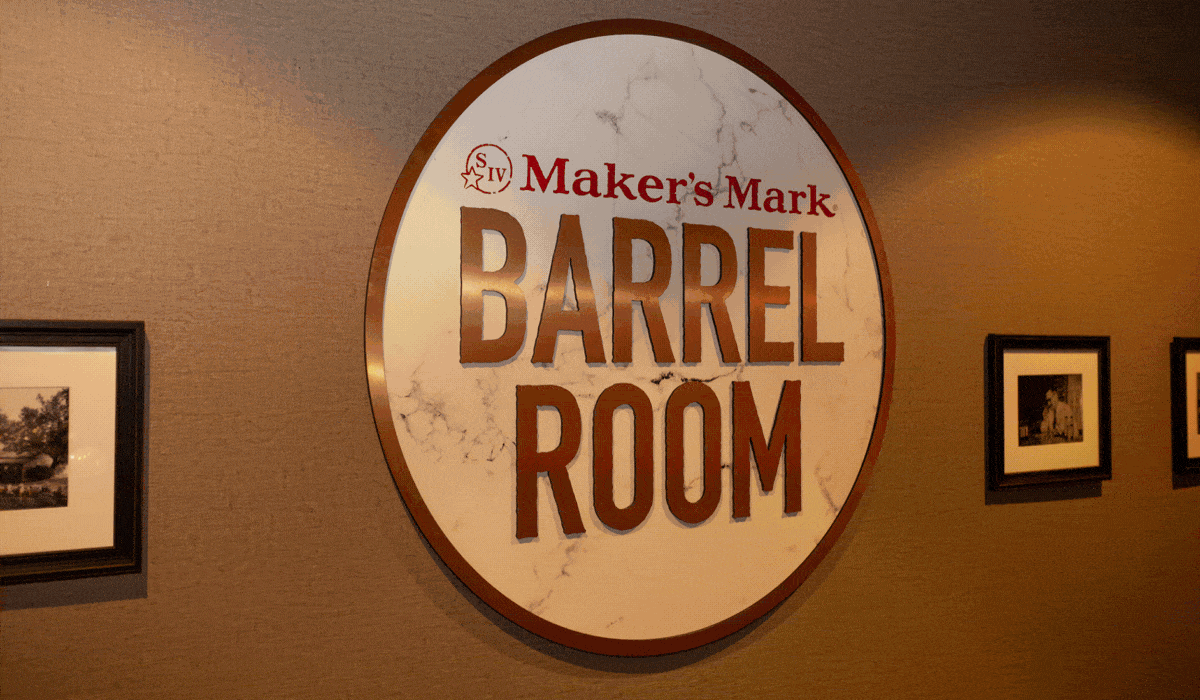 Maker's Mark branded environment gif